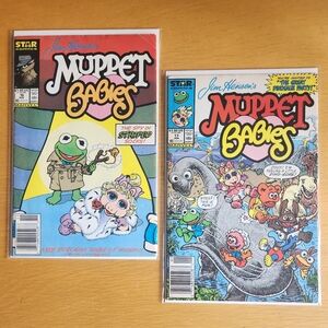 Muppet Babies #16, #17 - 1980s Comic Books (Lot of 2) 